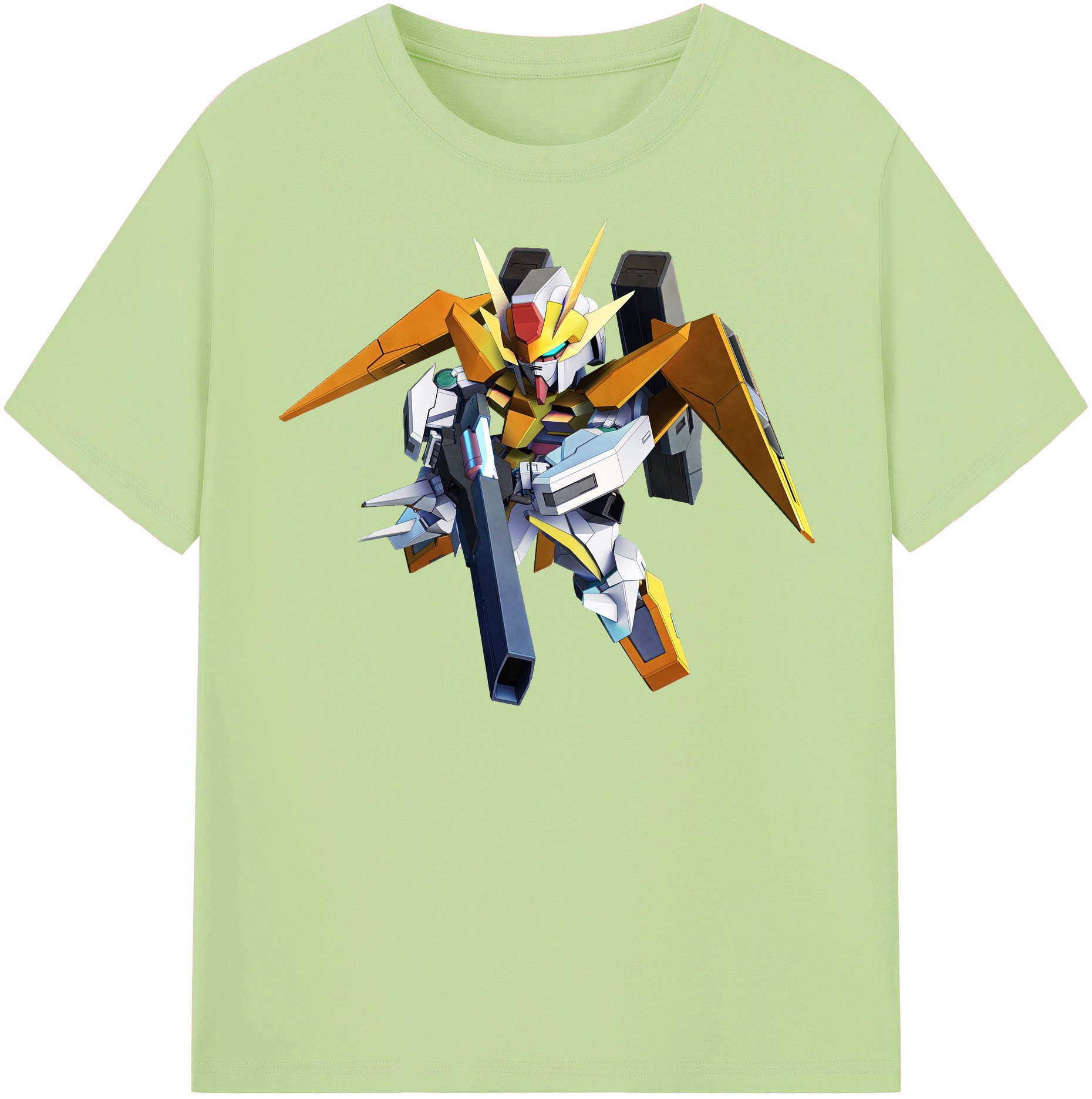 （画像用） 機動戦士ガンダム Mobile Suit Gundam 綿100％半袖Tシャツ（フロントプリント）